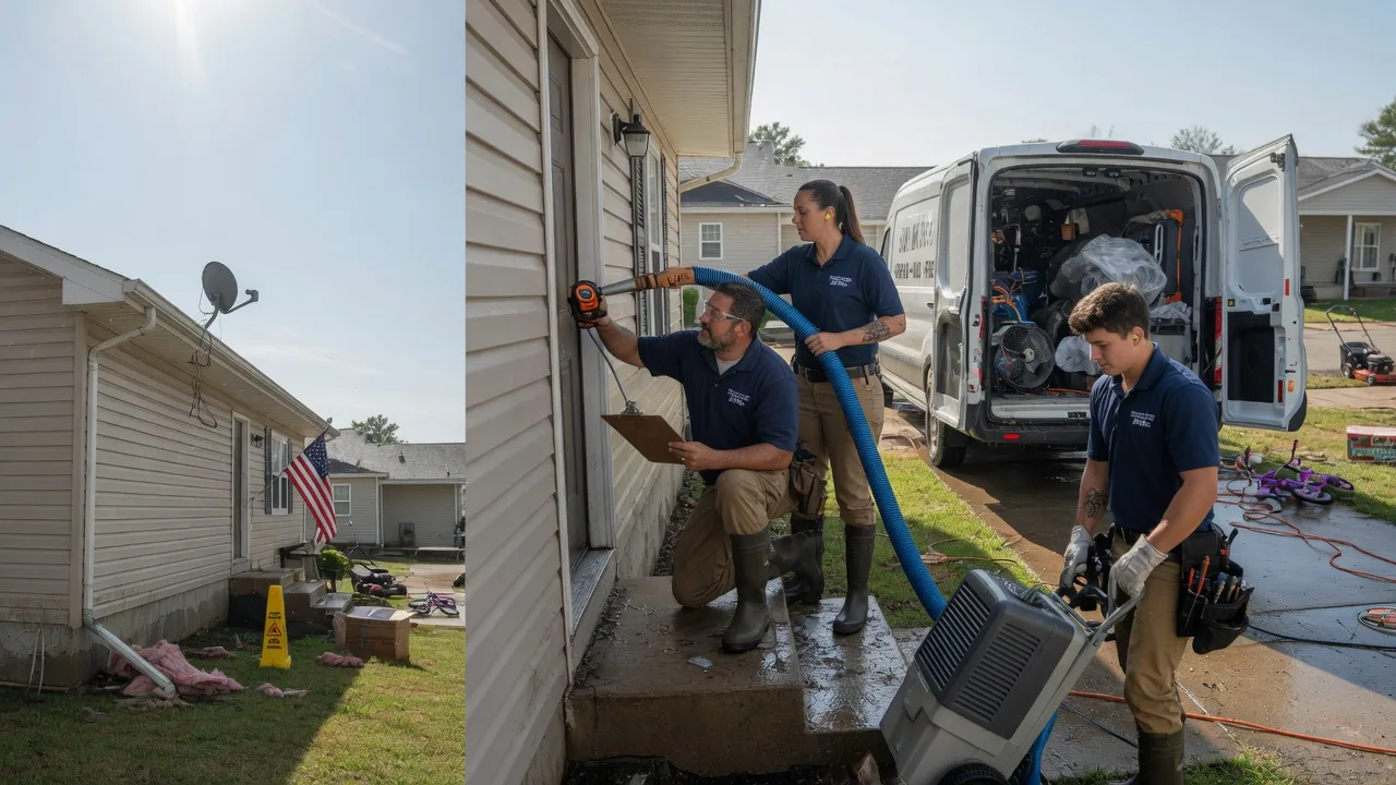 Ceiling Water Damage Restoration in Crofton, KY near me
